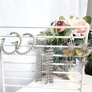 🔥Elegant Earrings Set Of 3